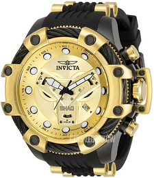 Invicta Shaq Żółte złoto/Stal w odcieniu złota Ø58 mm 33669