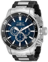 Invicta Corduba Niebieski/Stal Ø52 mm 33691