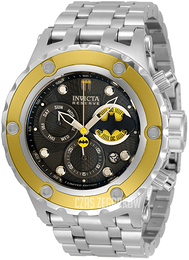 Invicta Dc Comics Czarny/Stal Ø52 mm 33814