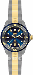 Invicta Niebieski/Stal w odcieniu złota Ø47 mm 33910
