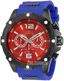 Invicta I-Force Czerwony/Stal Ø50 mm 34020