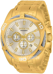 Invicta Bolt Srebrny/Stal w odcieniu złota Ø50 mm 34121