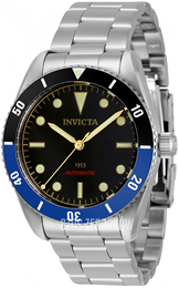 Invicta Pro Diver Czarny/Stal Ø40 mm 34333