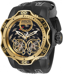 Invicta Reserve Czarny/Skóra Ø52.5 mm 34471