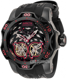 Invicta Reserve Czarny/Skóra Ø52.5 mm 34474