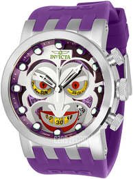 Invicta Dc Comics Biały/Guma Ø46 mm 34610
