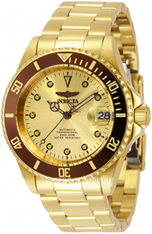 Invicta Pro Diver Żółte złoto/Stal w odcieniu złota Ø40 mm 34766