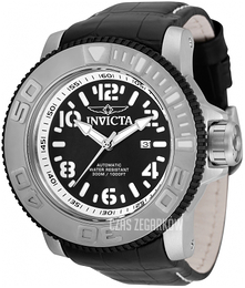 Invicta Sea Hunter Czarny/Skóra Ø58 mm 34779