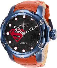 Invicta Dc Comics Czarny/Skóra Ø41.5 mm 35062