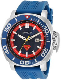 Invicta Dc Comics Niebieski/Guma Ø48 mm 35078