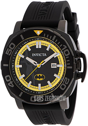 Invicta Dc Comics Czarny/Guma Ø48 mm 35079