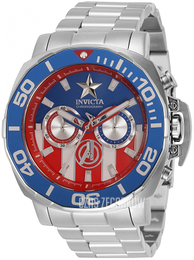Invicta Marvel Wielokolorowy/Stal Ø48 mm 35098
