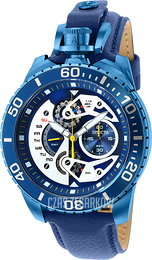 Invicta Pro Diver Niebieski/Skóra Ø49 mm 35441