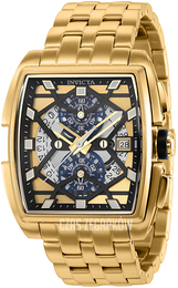 Invicta Speedway Żółte złoto/Stal w odcieniu złota 35446