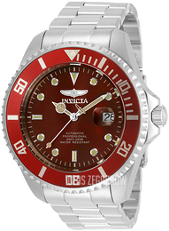 Invicta Pro Diver Czerwony/Stal Ø47 mm 35722
