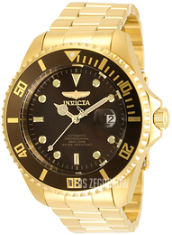 Invicta Pro Diver Brązowy/Stal w odcieniu złota Ø47 mm 35725