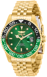 Invicta Pro Diver Zielony/Stal w odcieniu złota Ø40 mm 36044