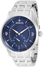 Invicta Vintage Niebieski/Stal Ø44 mm 36223