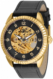 Invicta Specialty Czarny/Skóra Ø42 mm 36563