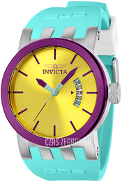 Invicta Dna Żółty/Guma Ø40 mm 36962