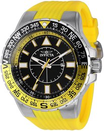 Invicta Aviator Czarny/Guma Ø52 mm 36981