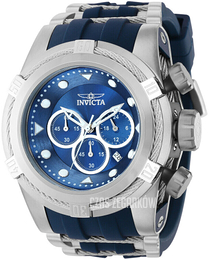 Invicta Bolt Niebieski/Stal Ø53 mm 37191