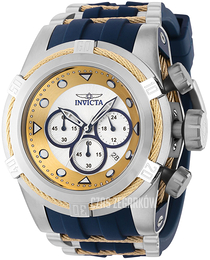 Invicta Bolt Srebrny/Stal w odcieniu złota Ø53 mm 37193