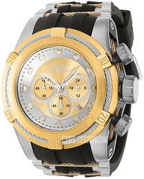 Invicta Bolt Żółte złoto/Stal w odcieniu złota Ø53 mm 37197