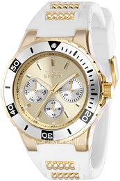 Invicta Aviator Żółte złoto/Stal w odcieniu złota Ø38 mm 37317