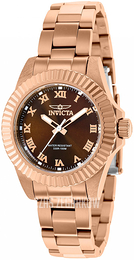Invicta Pro Diver Brązowy/Stal w kolorze różowego złota Ø34 mm 37426