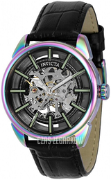 Invicta Vintage Szkieletowa tarczy/Skóra Ø42 mm 37924