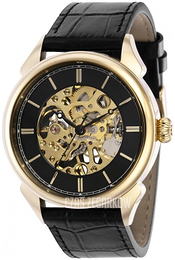 Invicta Vintage Czarny/Skóra Ø42 mm 38173