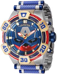 Invicta Marvel Wielokolorowy/Karbon Ø52 mm 38385