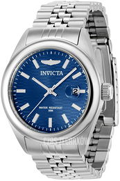 Invicta Aviator Niebieski/Stal Ø38 mm 38421
