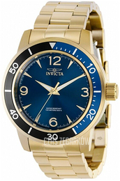 Invicta Specialty Niebieski/Stal w odcieniu złota Ø45 mm 38521