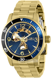 Invicta Specialty Niebieski/Stal w odcieniu złota Ø45 mm 38548
