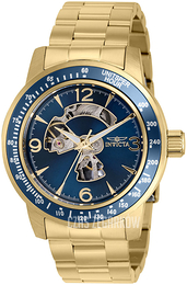 Invicta Specialty Niebieski/Stal w odcieniu złota Ø45 mm 38554