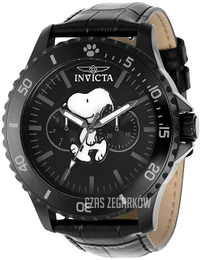 Invicta Character Czarny/Skóra Ø48 mm 38637