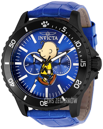 Invicta Character Niebieski/Skóra Ø48 mm 38641