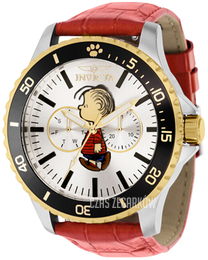 Invicta Character Srebrny/Skóra Ø48 mm 38643