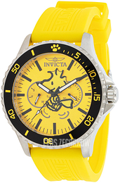 Invicta Character Żółty/Guma Ø48 mm 38645