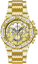 Invicta Bolt Żółte złoto/Stal w odcieniu złota Ø52 mm 38955