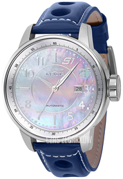 Invicta S1 Rally Biały/Skóra Ø48 mm 39029