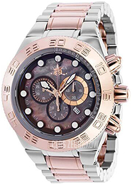 Invicta Subaqua Brązowy/Stal w kolorze różowego złota Ø50 mm 39037