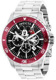 Invicta Disney Czarny/Stal Ø48 mm 39047