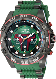 Invicta Star Wars Zielony/Stal Ø52 mm 40092