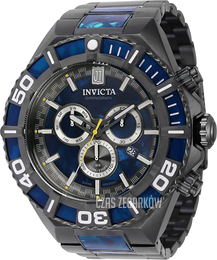 Invicta Jason Taylor Niebieski/Stal Ø60 mm 40208