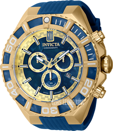 Invicta Jason Taylor Niebieski/Stal Ø60 mm 40214