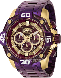 Invicta Pro Diver Purpurowy/Stal Ø52 mm 40260
