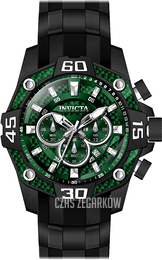 Invicta Pro Diver Zielony/Stal Ø52 mm 40524